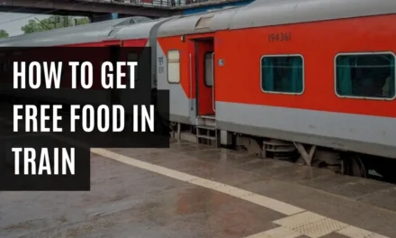 Free Food in Train: First Meal Free with RailRestro