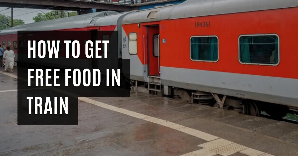 Free Food in Train: First Meal Free with RailRestro