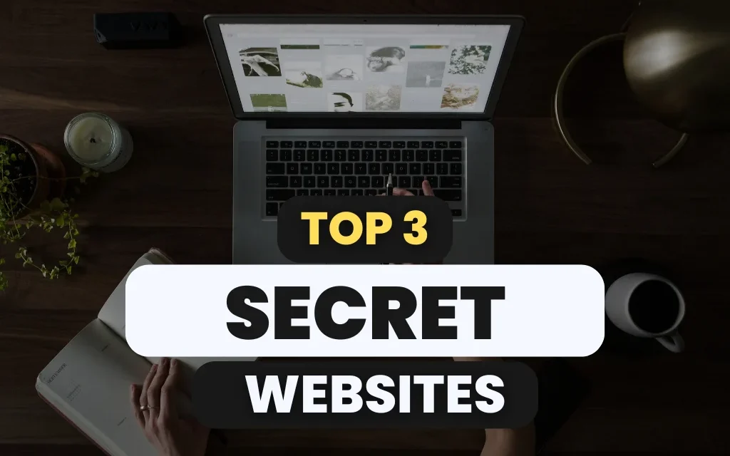 Top 3 Secret Websites You Should know